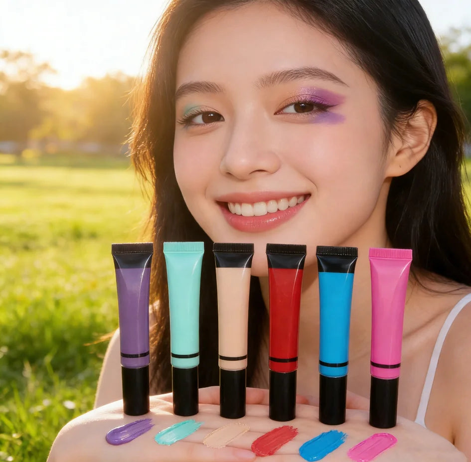 Private Label Eye Shadow Eyeshadow Primer Custom Cosmetics Makeup No Logo Matte Vegan Waterproof Eyeshadow Primer Base Cream