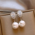 Fashion Big Pearl Earrings Drop Earrings for Women Wholesale N231167