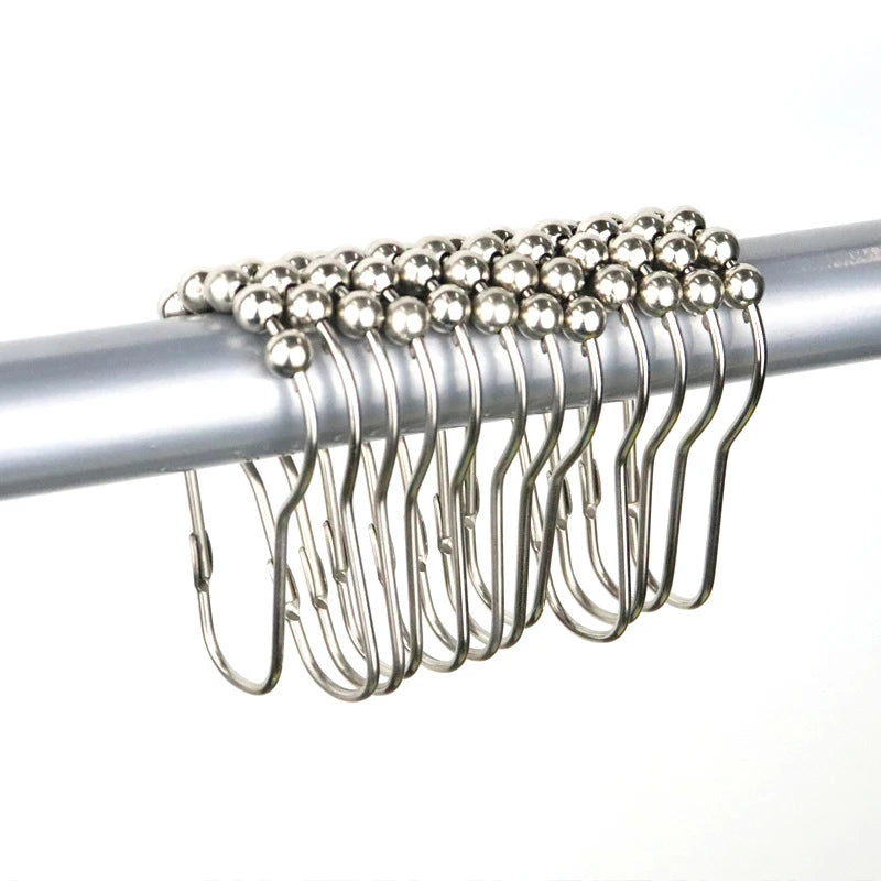 Wholesale Shower Curtains Hook Ring High Quality Stainless Steel Shower Curtain Hooks Rings