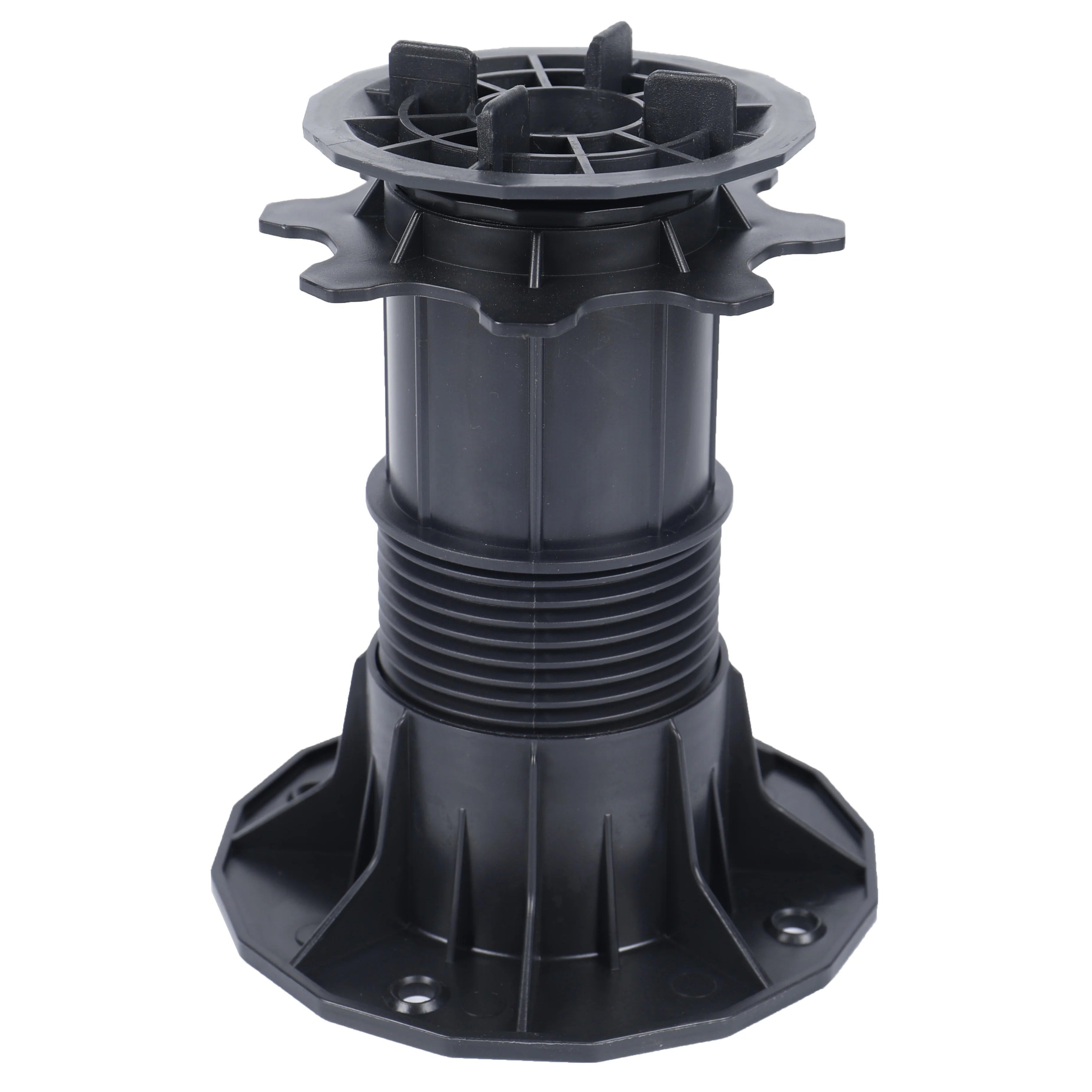 Tile Support Pedestals Adjustable Plot Raised Floor Plastic Feet Pedestals Flooring Accessories XF-T205D 150-230mm Self Leveling