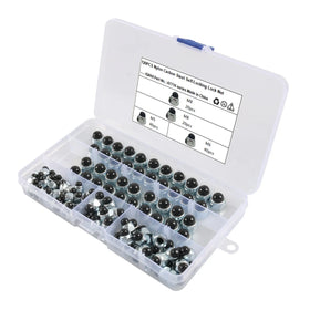 120pcs/Box M5 M6 M8 Stainless Steel Self-Locking Locknut Nylon Carbon with High Efficiency