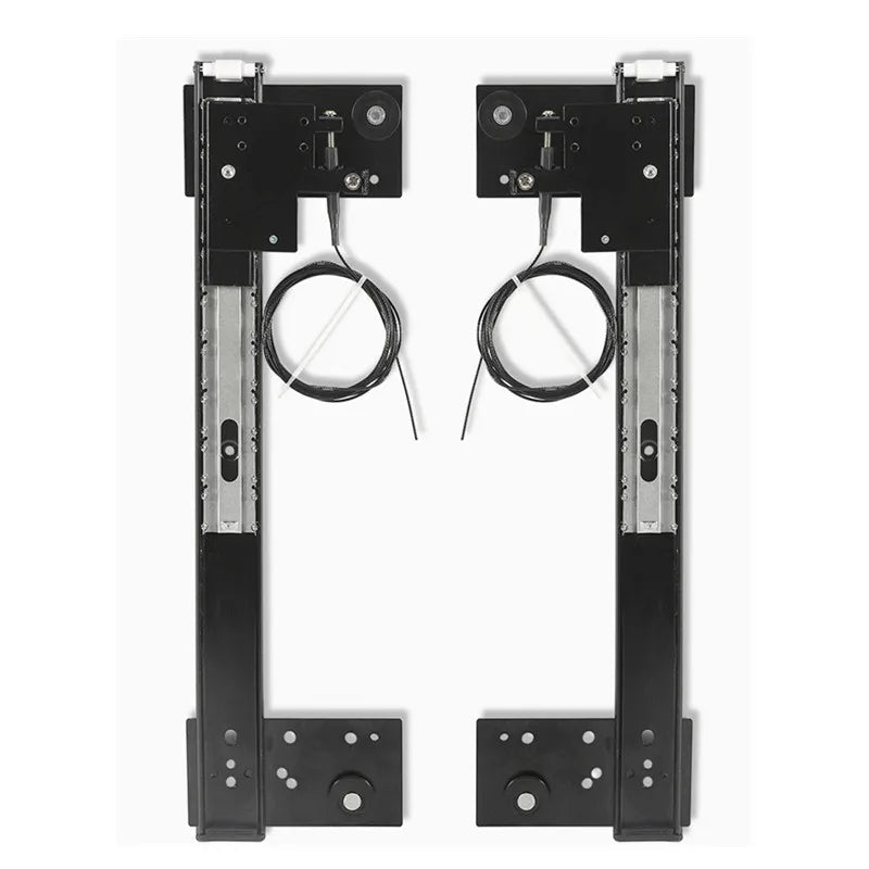 Heavy Duty 26Inch Cold Rolled Steel Pocket Door Sliding System for Tall Doors Synchronized Slide