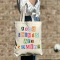 Hot Sale Eco-Friendly Reusable Canvas Cotton Shopping Tote Bag Custom Logo Printed Recyclable Pouch for Advertising or Gift