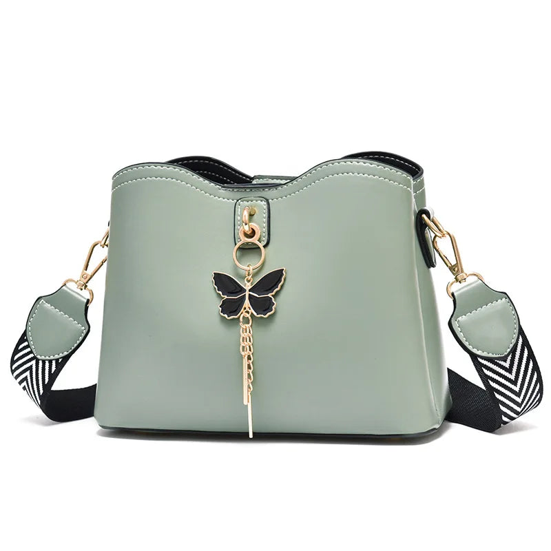 2025 Autumn New Fashion Women's Small Square PU Crossbody Bag Candy Color Single Strap Zipper Portable Shoulder Bag for Winter
