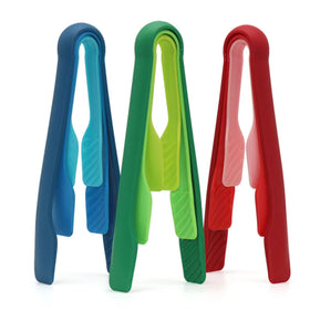 Kitchen Tools Accessories PP Food Bread Vegetables Steak Clip Kitchen Gadgets Silicone Hand Grip 2 Pieces 3 Sizes Soft
