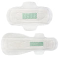 Custom 7 Layer Women Girls Biodegradable Green Chip Anion Charcoal Sanitary Napkin Organic Menstrual Pads