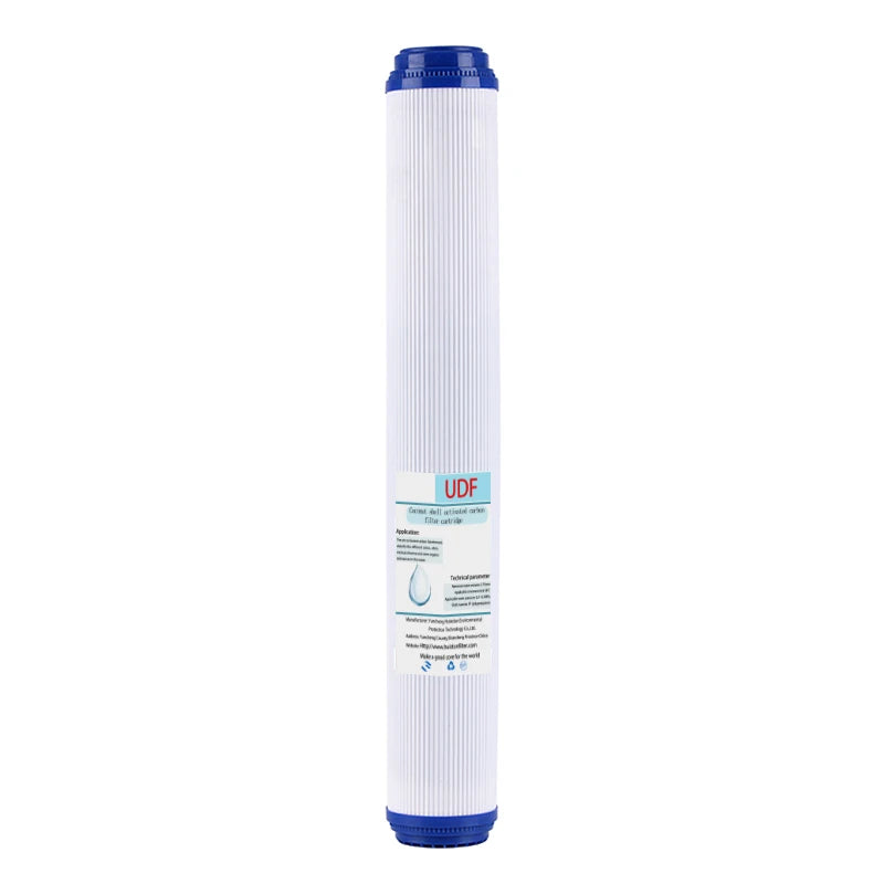 Hot Sale 20 Inch UDF Household Water Purification System Granular Activated Carbon Water Filter Element for Carbon Filter