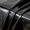 Elastic 4 Way Stretch Faux Pu Leather Fabric PFAS FREE Mirror Pattern Synthetic Leather for Leggings Clothing Fabric