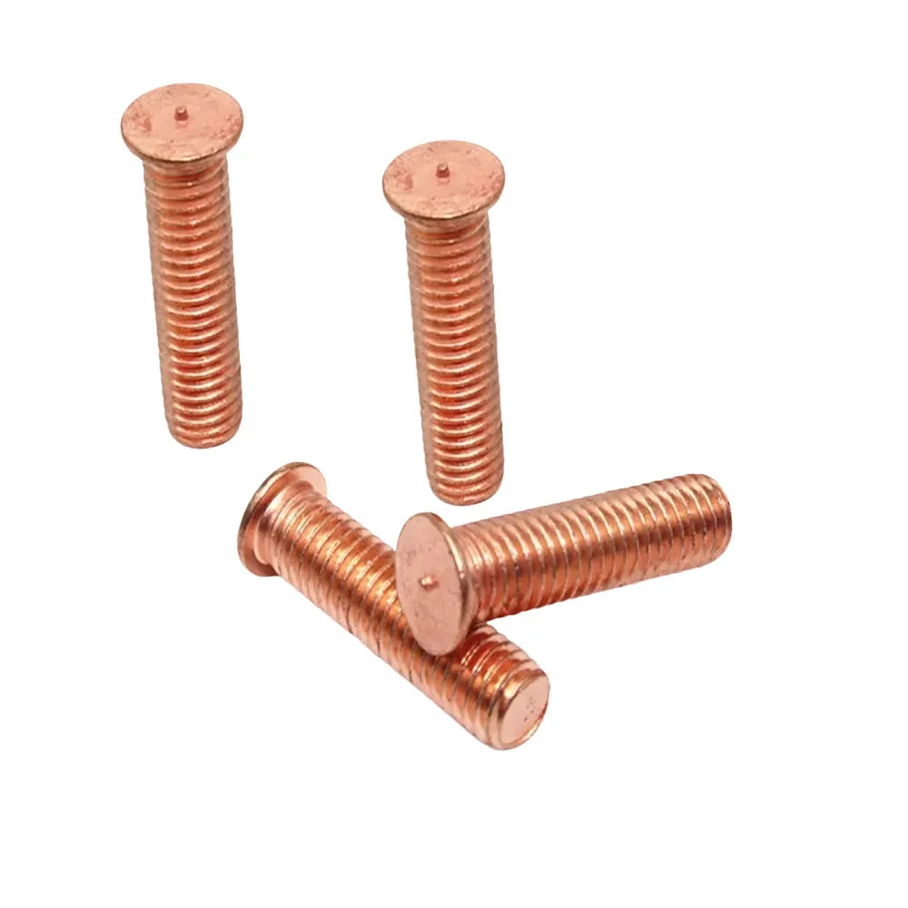 Custom Copper Stainless Steel Carbon Steel Metric Weld Stud Screw Electric Device Parts