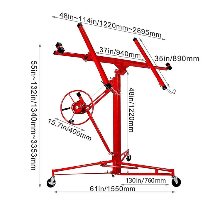 Drywall Lifter for Fabrication Services