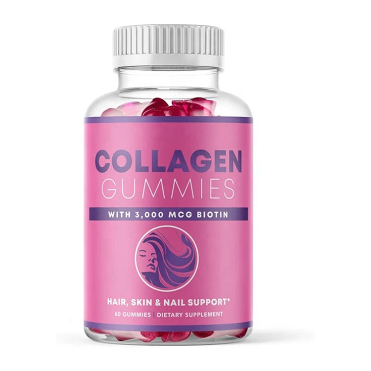 2022 New Supports Skin Health Usa Gummies Sugar Free Biotin And Collagen Gummy