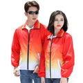 Custom Logo Windbreaker Zipper Men's Lightweight Loose Sports Workwear for Men Custom Color Changing Jacket