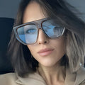 Lbashades 3828 Cheap Sunglasses Female 2025 Women Oversized Design Retro Square Sunglasses