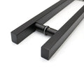 China New Style Simple Black Mirror Golden Stainless Steel 201 304 316 Sliding Shower Glass Door Pull Handles for Office