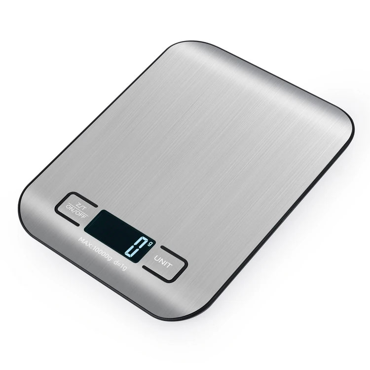 DrHeng DH-2012 Food Grade Stainless Steel LCD Digital Electronic Kitchen Food Scale 5kg/1g 10kg/1g Precision Weight Measuring