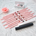 Wholesale Vegan Pink Dark Brown Water Proof Lip Liner Pencil Cream Lip Liner Vendor Custom Logo Private Label Lipliners