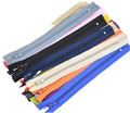 Custom Eco-Friendly Premium 5# Rainbow Nylon Zipper Automatic Open-End Sewing Clothing with Sustainable Metal Stopper Slider