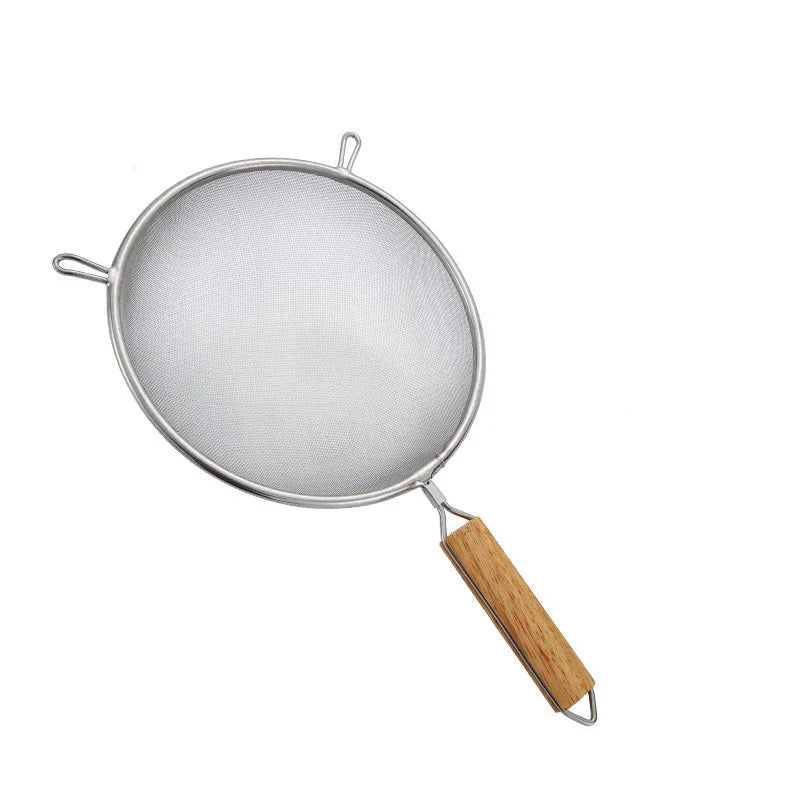 304 Stainless Steel Multi-Functional Fine Mesh Tea Strainer Basket Home Kitchen Colander for Sink Utensil Skimmer