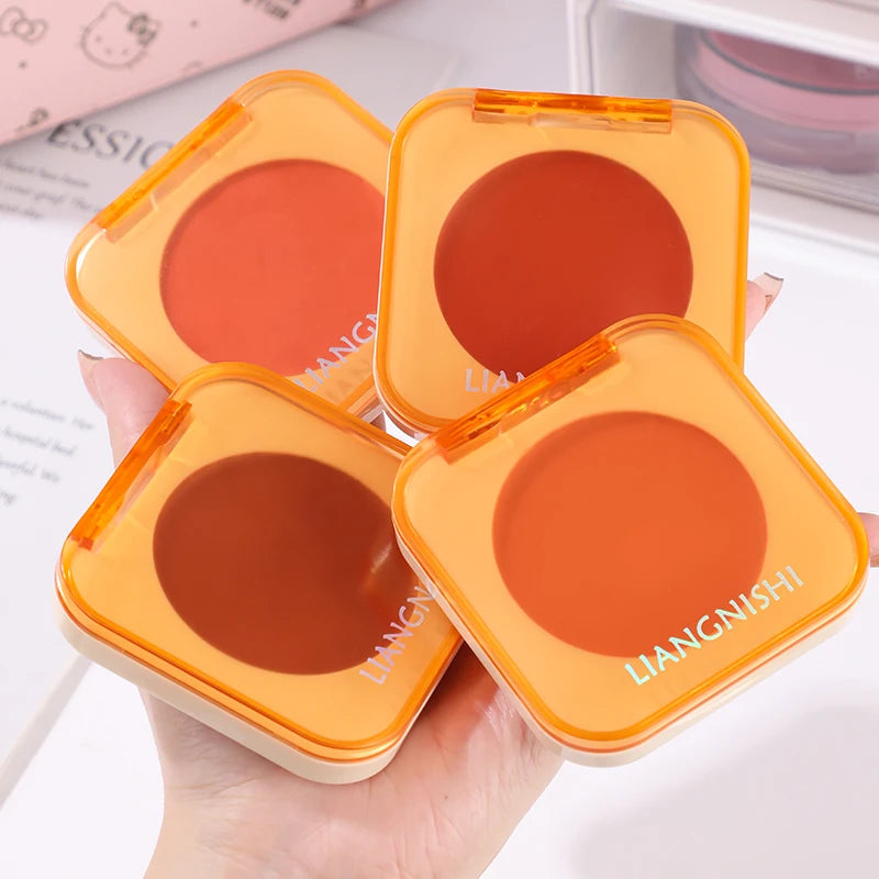 OEM/ODM/OBM Natural Face Cheek Blusher Cream Vital Powder With Matte Finish High Pigment Long-lasting Lightweight Stick Form
