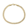 Xuping Jewelry 26cm Anklet Jewelry Wholesale New Fashion Cuban Chain Anklet Gold Plated for Women Jewelry Supplier