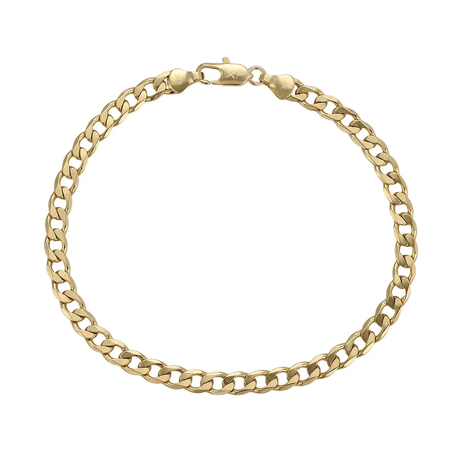 Xuping Jewelry 26cm Anklet Jewelry Wholesale New Fashion Cuban Chain Anklet Gold Plated for Women Jewelry Supplier
