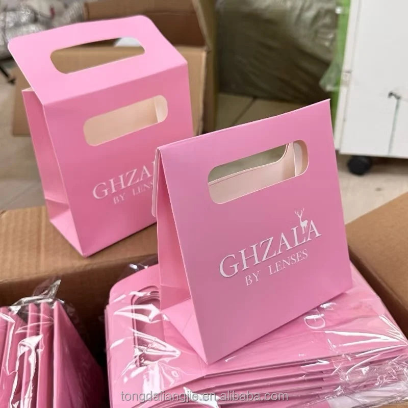 Wholesale Custom Printed Logo Luxury Gift Paper Bag Retail Boutique Shopping Paper Bags With Your Own Logo