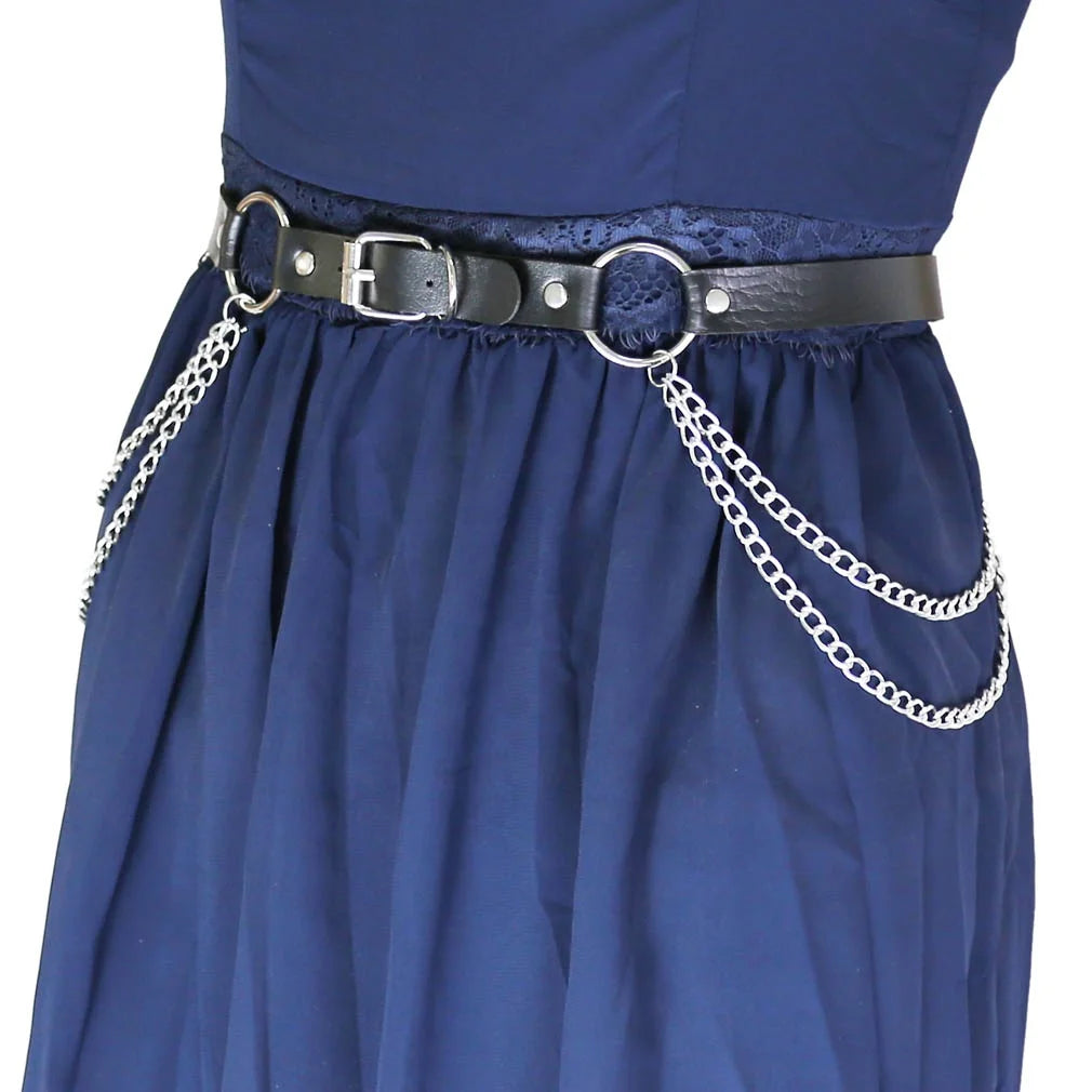 Punk Chain Decorative Belt Accessories Fashion Waist Girdle Circle Waist Chain Belt