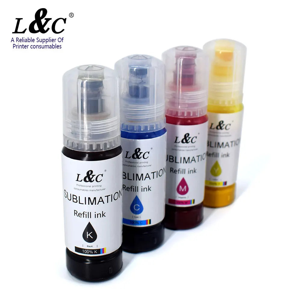 L&C Wholesale Price Sublimation Inks for Epson 2760 Epson 7720 Epson Et 3750 Ink