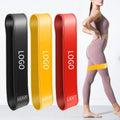 Wholesale Custom Logo Yoga Fitness Exercise Elastic Stretch Mini Latex Resistance Loop Band Waterproof Durable Eco-Friendly