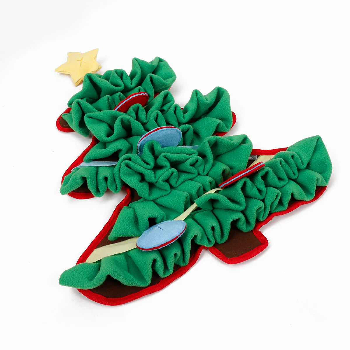 Christmas Tree Design Custom Snuffle Dog Feeding Mat Directly Factory Snuffle Training for Dogs