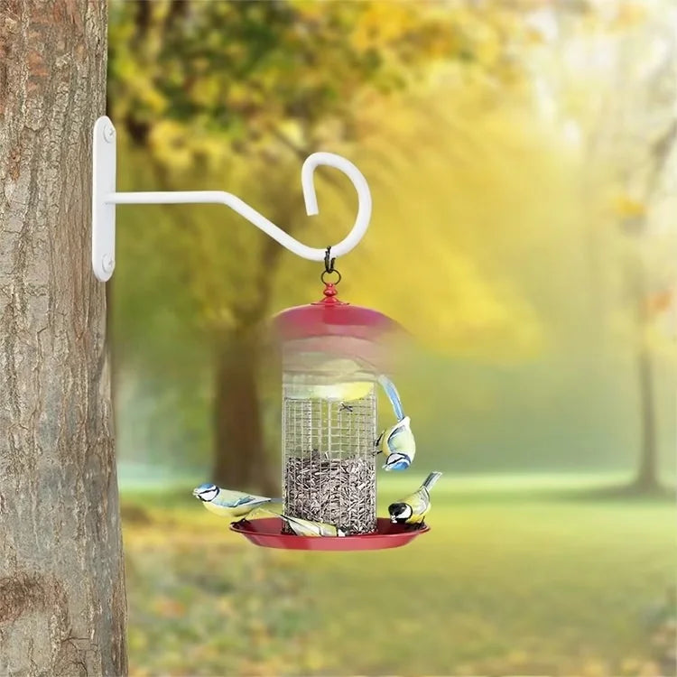 Metal Wall-Mounted Lantern Hooks Hanger for Hanging Flower Pots Ceiling Lights Outdoor Wind Chimes