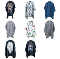 Waterproof Adult Hairdressing Cape Digital Printed Barber Hair Cutting Salon Cape