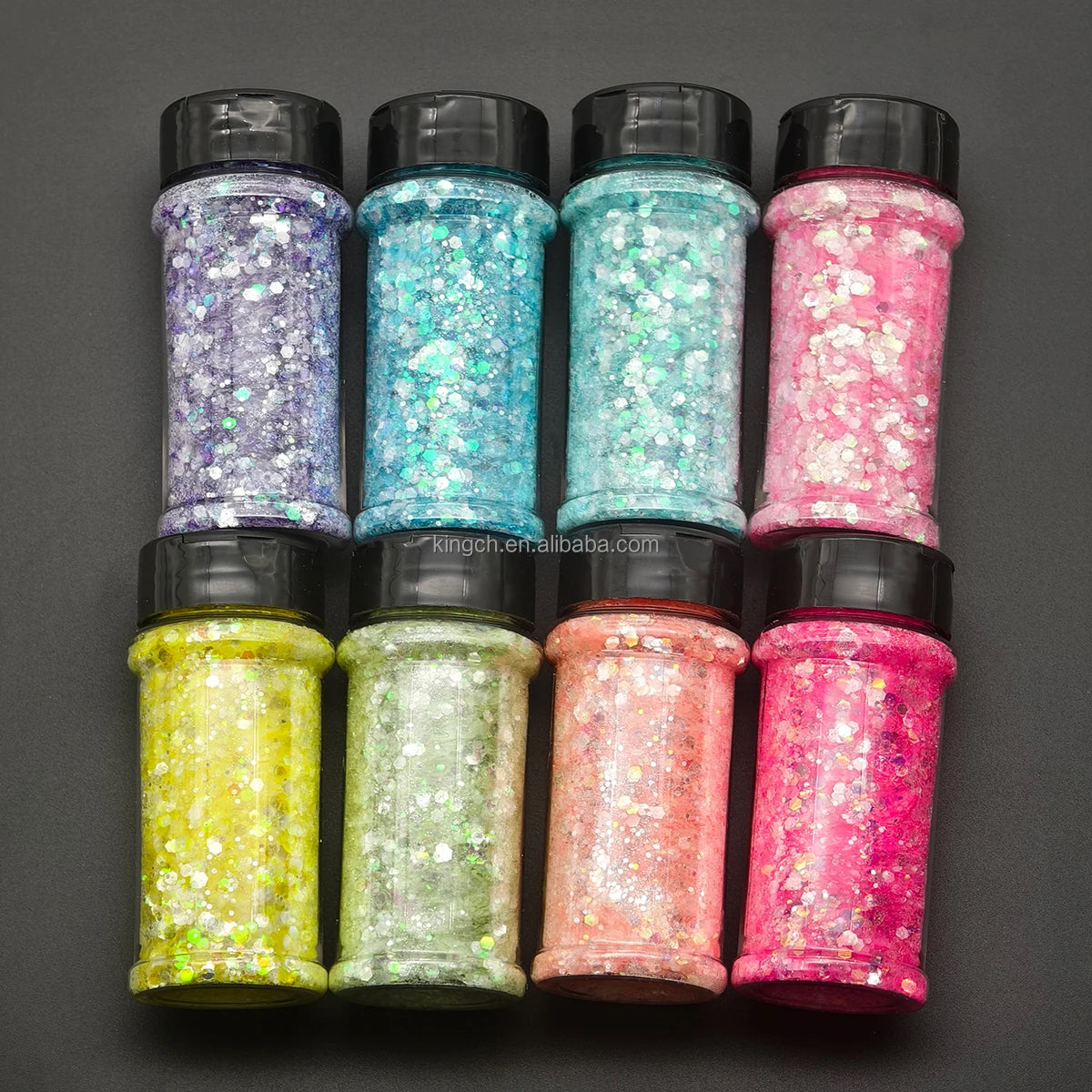 2oz Bright Mix Glitter Wholesale Bulk Face Body Chunky Glitter for Crafts