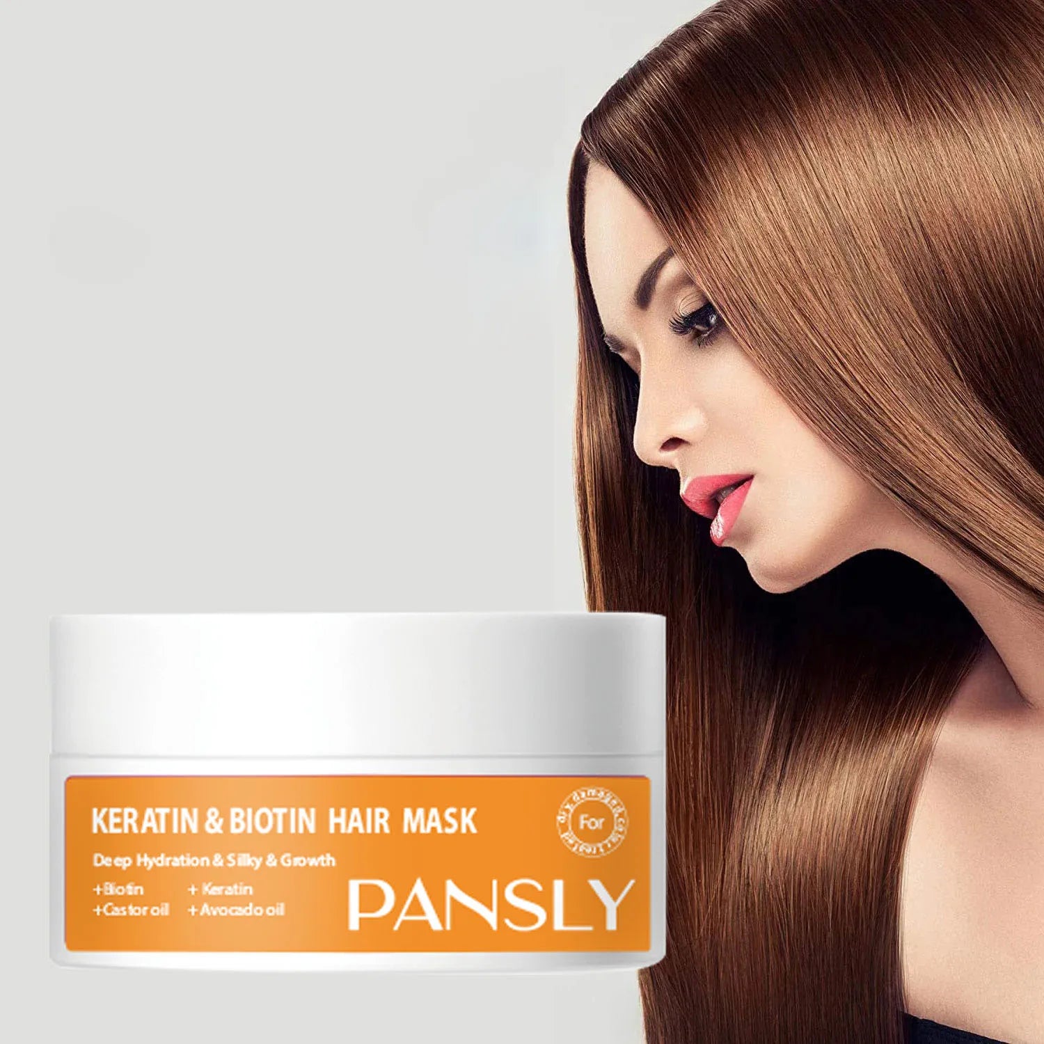 OEM Keratin Repair Damaged Dry Hair Deep Moisturizing Keratin Conditioner Keratin Biotin Repair Hair Wax 100ML