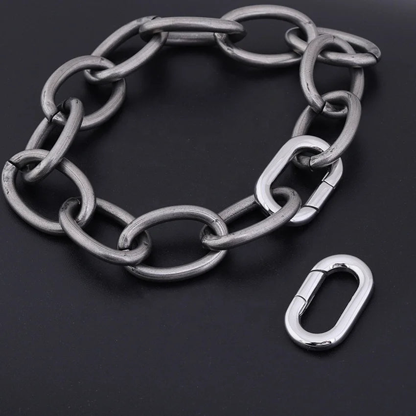 VEROMCA Wholesale Custom Key Ring Clasps Spring Clasps Hooks Bag Jewelry Charm Locks Clasp Accessories