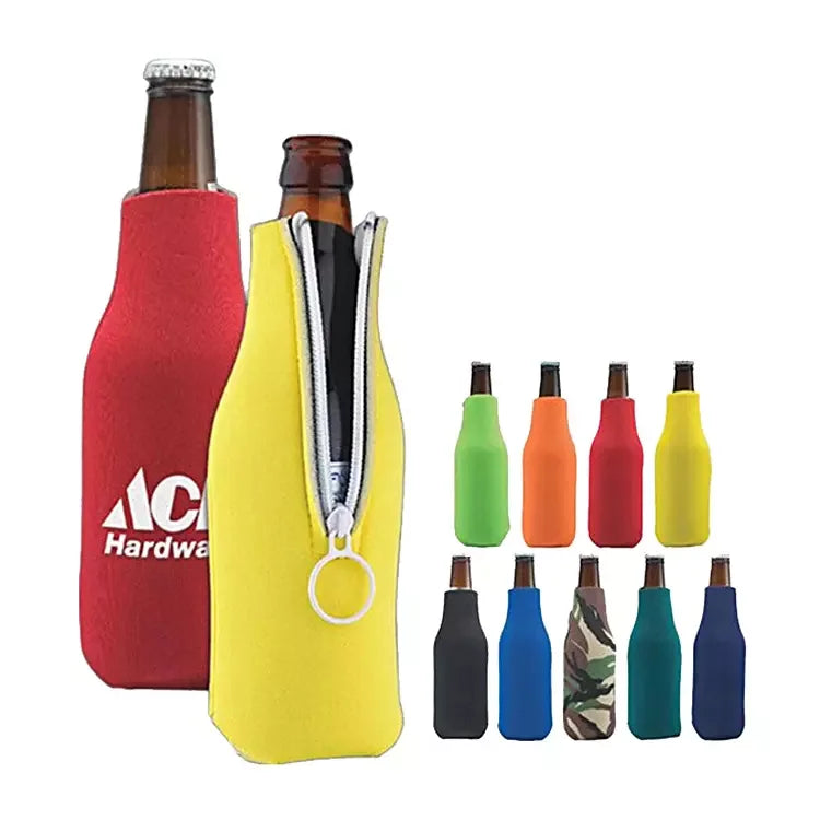 Beer Bottle Insulator Sublimation Sleeve Different Color Keeps Beer Cold and Hands Warm