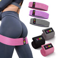 LIFENG Custom Logo Resistance Bands Sport Yoga Gym Exercise Loop Band Hip Fabric Resistance Bands Set