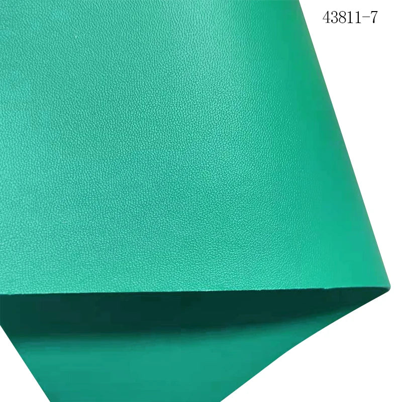 Two Sides Synthetic Artificial Double Sided Faux Leather Fabric PVC Leather Fabric for Desk Mat Earrings Bags