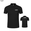 High Performance Breathable Unisex Polo Shirts Customized Logo Polyester Golf Shirts Dry-Fit Company Staff Work Uniform