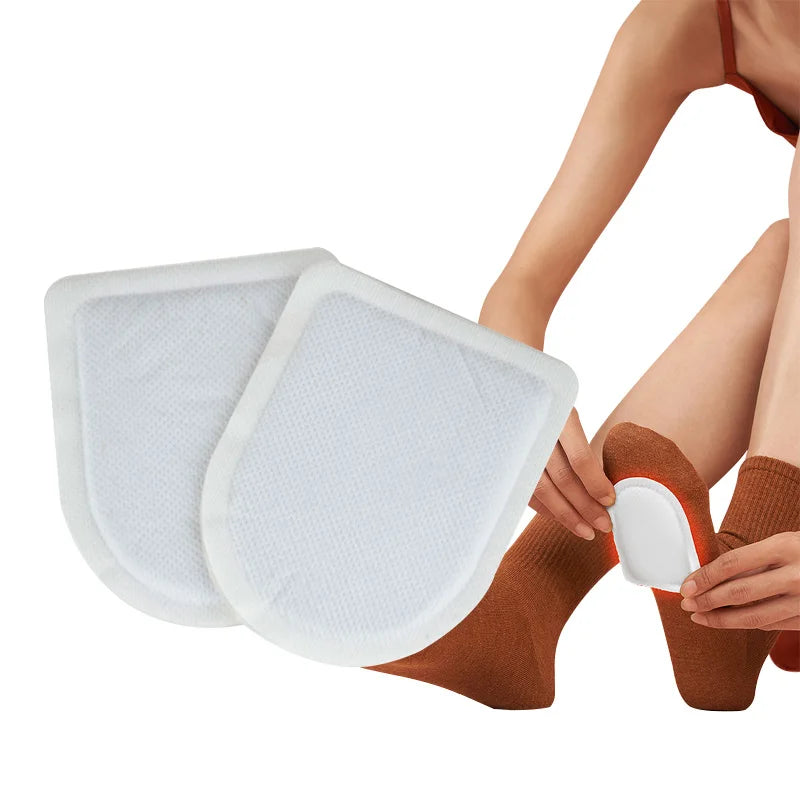 Hot Sale air Activated Self Heating Patch OEM Factory Natural Disposable Feet Toe Warmer Pad Instant Adhesive Foot Heat Pack