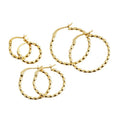 2022 INS 925 Sterling Silver Jewelry Plain Chic Ball Bead Various Size Hoop Earring
