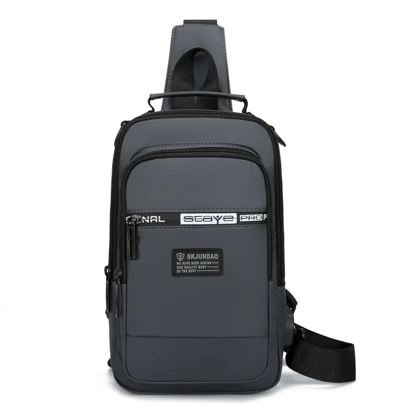 New Outdoor One-shoulder Portable Messenger Bag Mens Crossbody Men Chest Bag Single Shoulder