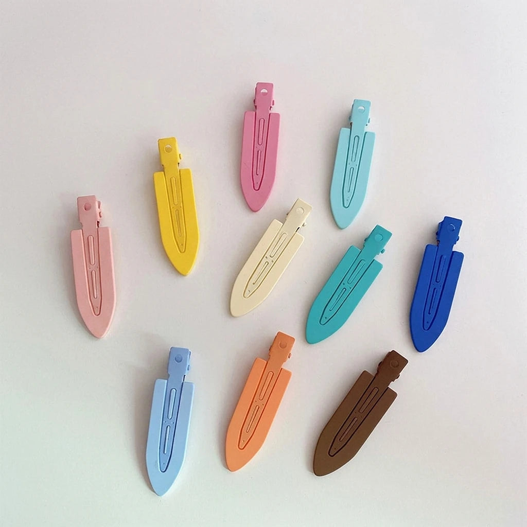 Jachon Plastic No Crease Hair Clips Pins for Hairstyle Bangs Waves Makeup Barrette No Crease Hair Clip