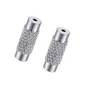Brass Screw Twist Clasps Brass Barrel Jewelry End Tip Clasps Cord End Beads for Necklace Bracelet Jewelry Making Bag Accessories
