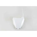 White Front Number Plate for Honda CRF 450R 2017-2020 Door Plates 041