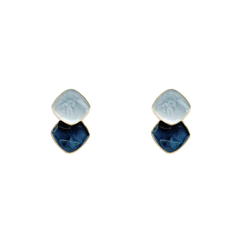 AA00770 Geometry square Earrings Women Simple Temperament Earring Fashion Earrings Jewelry