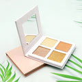 Cruelty Free Shadow Brightening Bronzer Highlighter Palette Make You Own Brand Highlighter Makeup