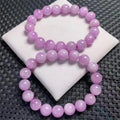 Crystal Bracelets Gemstone Jewelry Charm Beads Bracelet Kunzite Bracelets for Sale