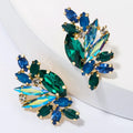 2022 Fashion Jewelry Personality Alloy Rhinestone Full Diamond Earrings Crystal Rhinestone Women Drop Dangle Earrings Women 2022