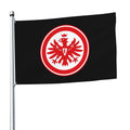 3X5FT Double Side Custom Printing Ein-tracht Frankfurt Flag for Festival and Welcome Party Outdoor Decoration